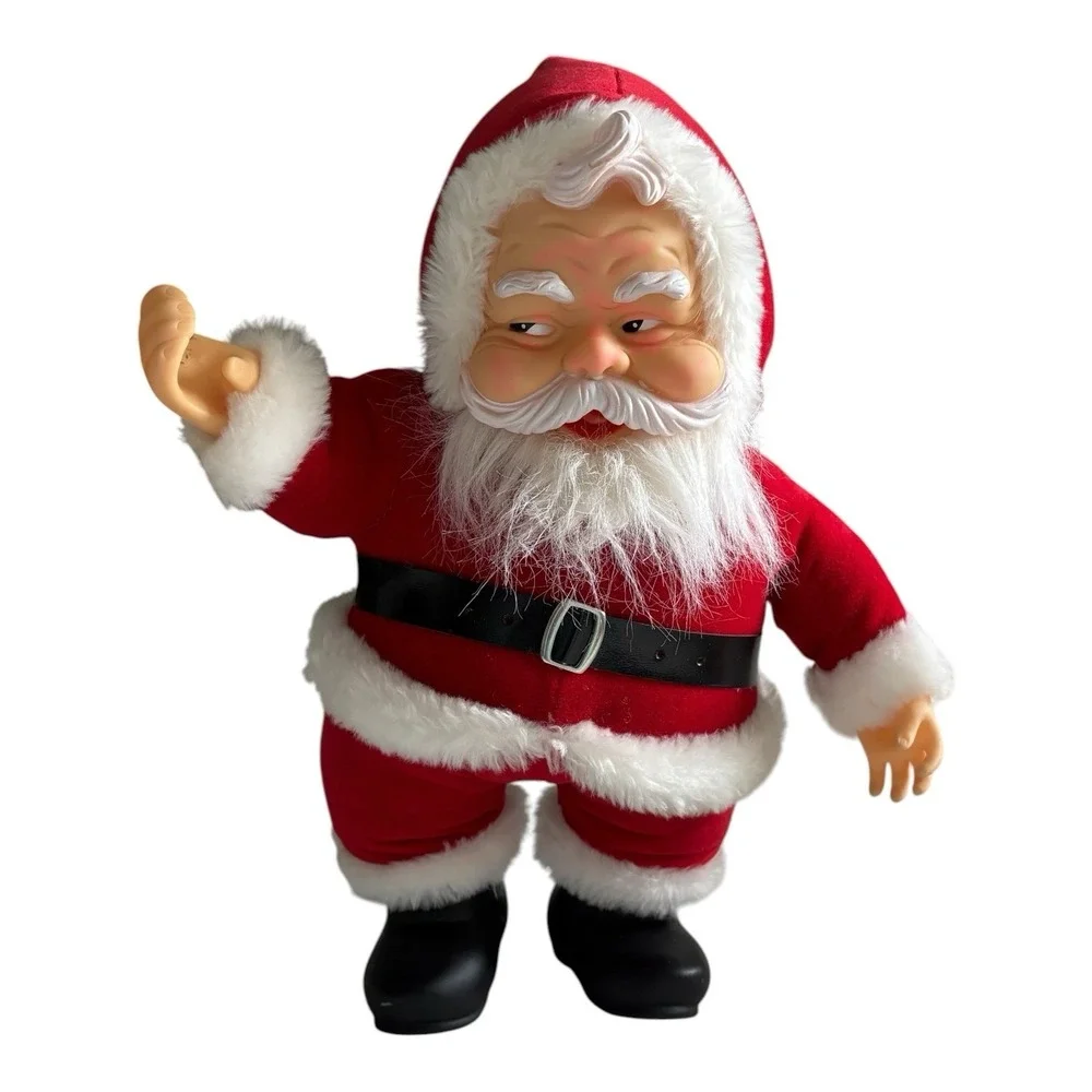 Vintage 1988 Dakin Santa Claus Plush Doll Richs Exclusive Francesca Christmas
